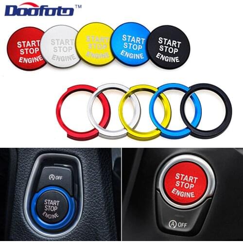 Car Styling Engine Button Start Stop Ring Cap For Bmw F20 F21 F22 F23 F30 F31 F10 Decoration Switch Accessories Cover
