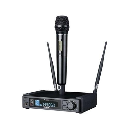 2018 Top Boutique TS-9310 Professional true diversity wireless microphone UHF Hand Held Microphone Mic System large conference