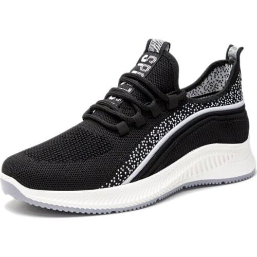 New Light Stripe Running Shoes for Men Comfortable Casual Sport Shoes Mens Sneaker Breathable Non-slip Outdoor Walking Shoes