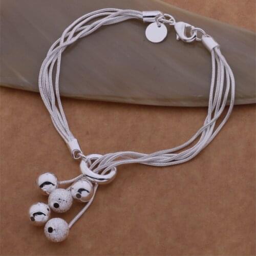 Wholesale High quality silver plated Fashion jewelry Bangles WB-011