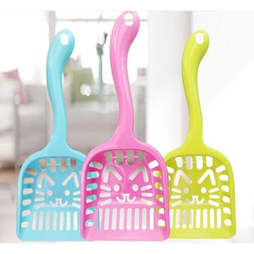 Pet Supplies Dog Puppy Cat Kitten Plastic Cleaning Tool Scoop Poop Shovel Waste Tray For Pet Products Supplies