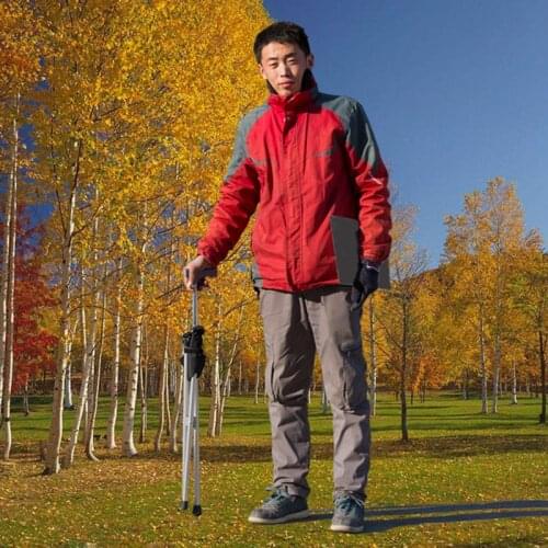 One crutch crutch stool three feet bring multi-functional telescopic folding cane seat the old man to help line