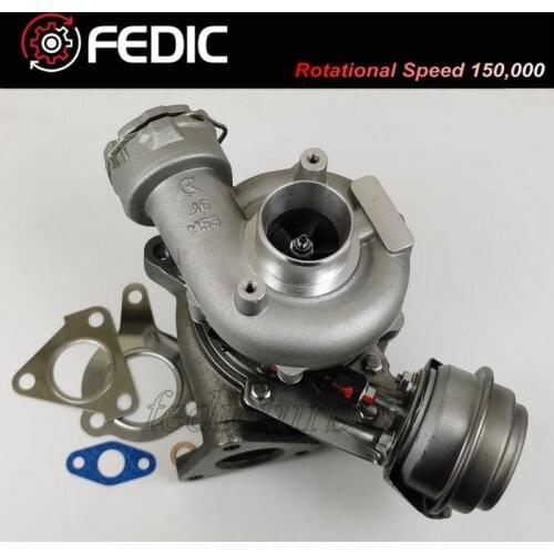 Turbocharger GT1749V 758219 Turbine full turbo turbolader for Audi A4 A6 VW Passat B6 2.0 TDI 103Kw 140HP BRE BRF BVG BVF BLB