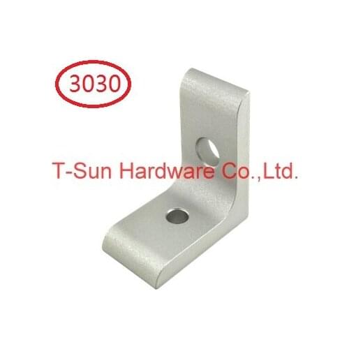 2 Hole Transition Inside Corner Bracket for 3030 Aluminum Profile