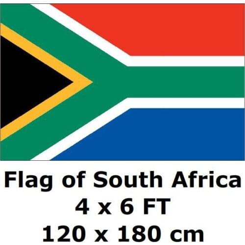 South Africa Flag 120 x 180 cm 100D Polyester Flags And Banners National Flag Country Banner Home Decoration