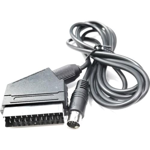 RGB Scart Lead cable For Sega -Mega Drive 2 -Genesis 2 Megadrive 2 MD2 RGB AV Scart Cable 1.8m