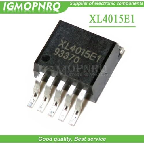 5pcs/lot XL4015 XL4015E1 SMD TO263 buck IC chip new original