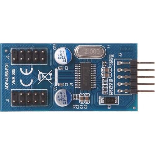 PC Case Internal 9 Pin USB 2.0 To Dual 9 Pin PCB Double Chipset Enhanced Cable