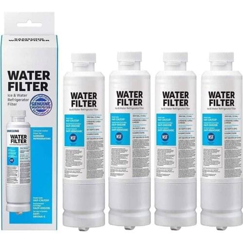 Replace Samsung DA29-00020B/A HAF-CIN / EXP DA97-08006A-B refrigerator water filter 4 pieces
