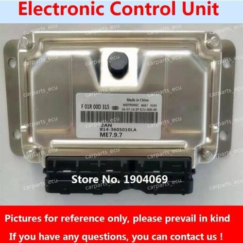 F01R00D315 B14-3605010LA F01RB0D315 M7.9.7 ECU Electronic Control Unit F01R00DR17 T11-3605010FK F01RB0DR17 For Chery Car