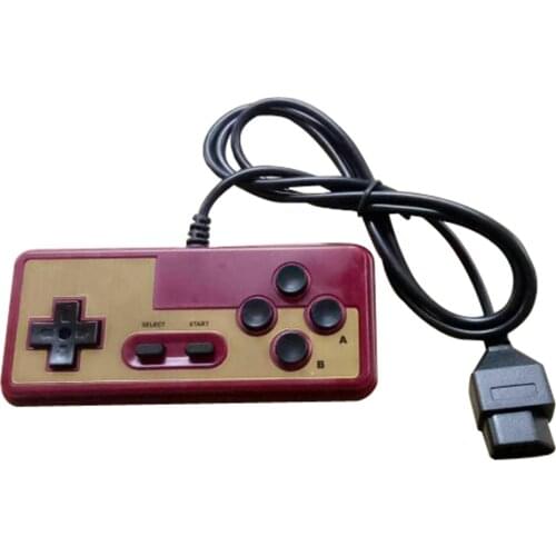 10PCS a lot Japanese 7Pin Controller GamePad for 8-bit console style for Family tv video game for F-C Classic 7Pin