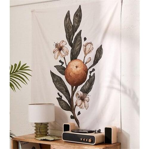 Hippie Tapestry Mandala Wall Hanging Fabrics Magnolia Snake Tarot Boho Decor Carpet Wall Tapestry Flower Wall Cloth Tapestries