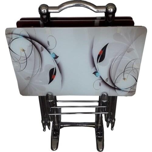 Modern Esertrade Digital Printed Bag Zigon coffee table-Leaf pattern coffee table table basse