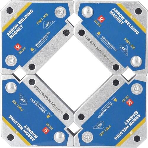 4pcs Magnetic Welding Fixer Holders Multi-angle Solder Arrow Magnet Weld Fixer Positioner Ferrite Holding Auxiliary Locator Tool