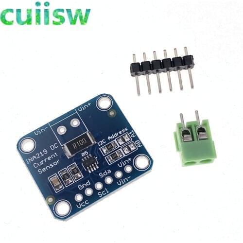 5PCS Zero drift INA219 I2C interface Bi-directional current/power monitoring sensor module