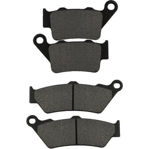 Motorcycle Front + Rear Brake Pads Disks for BMW F 650 ST (97-00) F650ST F650 ST
