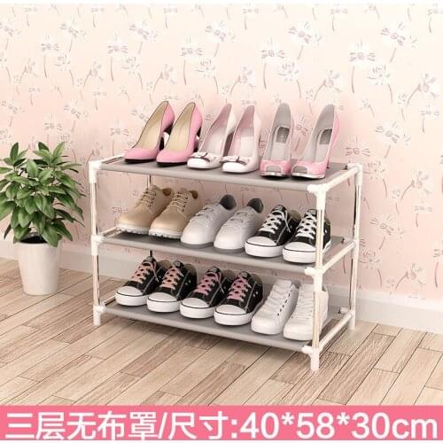 New Non-woven Fabric Shoe Rack Hallway Storage Cabinet Organizer Holder Shoes Shelf DIY Home Furniture