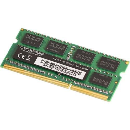 DDR3 8GB 2GB 4GB 1600MHz 1333MHz NB Memory Notebook OSCOO Free Shipment Laptop Ram