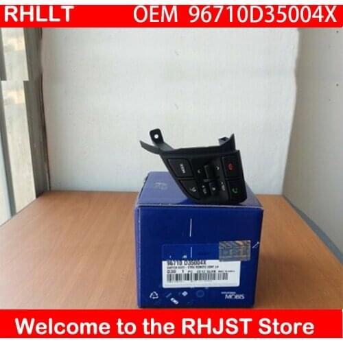 96710D35004X Left steering wheel remote control switch + TL Bluetooth button music switch FOR Hyundai Tucson 2016 OEM 96710D3500