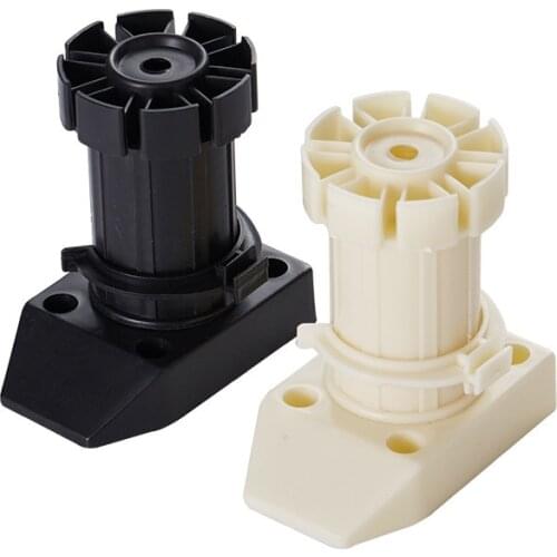 4pc Adjustable Height Plastic Cabinet Feet for Sofa Cabinet Feet Cabinet Leg Kitchen Bathroom Furniture Support Legs Adjust feet