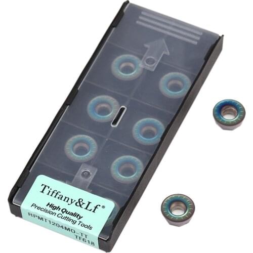 RPMT1003MO-TT TF618 Milling Round Blades RPMT1204MO-TT TF618 Carbide Inserts CNC Lathe Tools RPMT Milling Turning Tool,For Steel