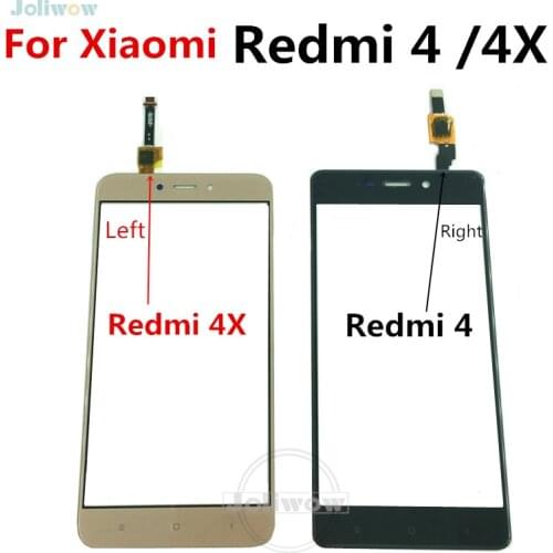 For Xiaomi Redmi 4 4X Touch screen Panel Touch Pane RedMi 4 X Front Glass Sensor Repair Parts for Redmi 4x 5.0inch