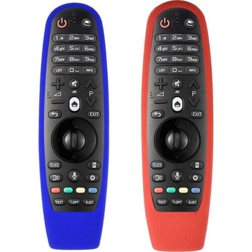 Soft Silicone Rubber Dustproof Protective Case Cover for LG AN-MR600 TV Remote Controller quicksand-style texture