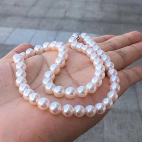 2021 Fashion Bead Pearl Choker Short Necklaces for Women Girls Elegant Simple Pearl Aesthetic Goth Necklace Wedding Jewelry