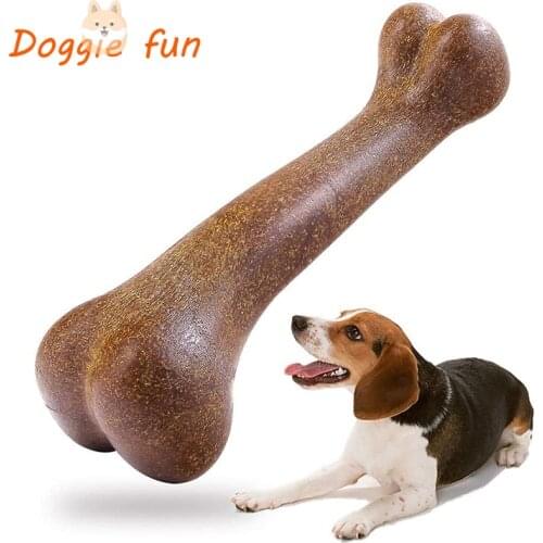 Dog Chew Bone Natural Non-Toxic Puppy Toys For Small Medium Large Dogs Pet Puppy Chew Toys Toothbrush Dental Care Dog Supplies