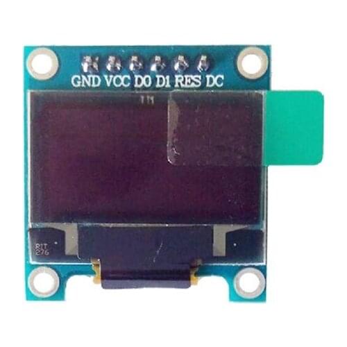 0.96 inch 6PIN SPI Yellow Blue/White/Blue OLED Module SSD1306 Drive IC 128*64