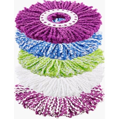 2018 Practical Design Easy Magic Floor Mop 360 Degree Bucket Replace Microfiber Spin Replace Rotating Mop Head