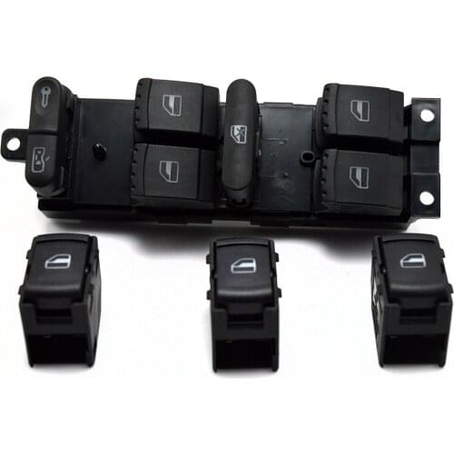 4 Pcs Factory direct sale window switch for VW JETTA GOLF MK4 POLO BORA Passat B5 BEETLE 3B0959855 1J4 959 857D 1GD 959 855C