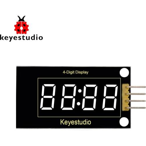 Keyestudio 4-digit LED Display Module TM1637 for Arduino