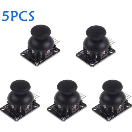5pcs/lot For Arduino Dual-axis XY Joysticks Module Higher Quality PS2 Joystick Control Lever Sensor KY-023 Rated 4.9 /5