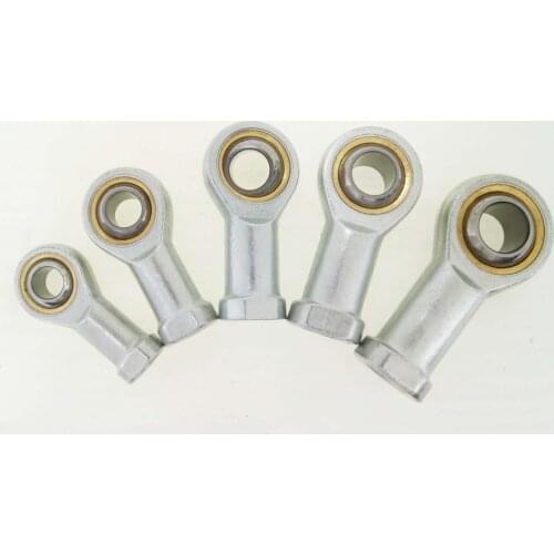 5pcs Rose Type Karting Female Joint Rod End Bearing Right Hand Thread 5-6-8-10-12mm