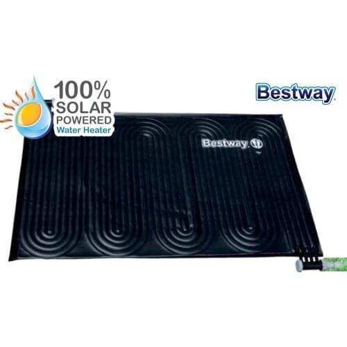 58423 Bestway 110x171cm Sun Powered Pool Heating Pad 43x67in Solar Heater For ABG Pool Compatible With Filter Increasing 3~5 Deg