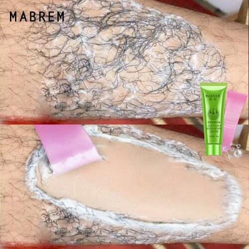 Painless Depilatory Hair Removal Cream Natural Plant Extract for Body Leg Armpit can CSV