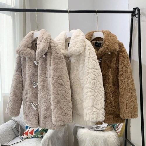 BHIGJYT Fur Coats