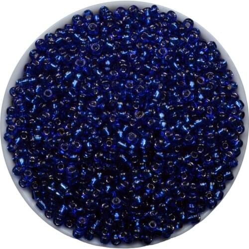 Dark Blue Beads 1000pcs/lot 3mm Czech Glass Seed Beads Transparent Spacer Beads for Jewelry Making Beads For DIY