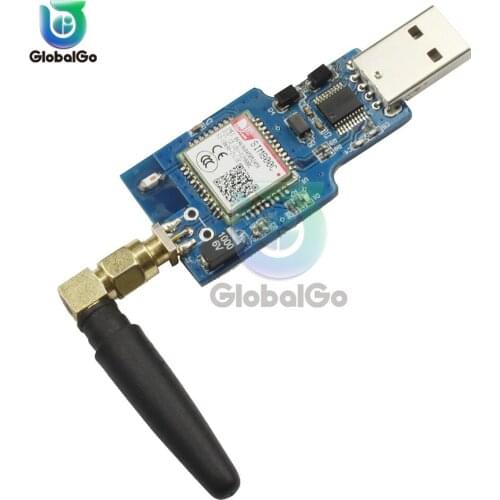 USB to GSM Module Quad-band GSM GPRS SIM800 SIM800C Module for Wireless Bluetooth SMS Messaging With Antenna