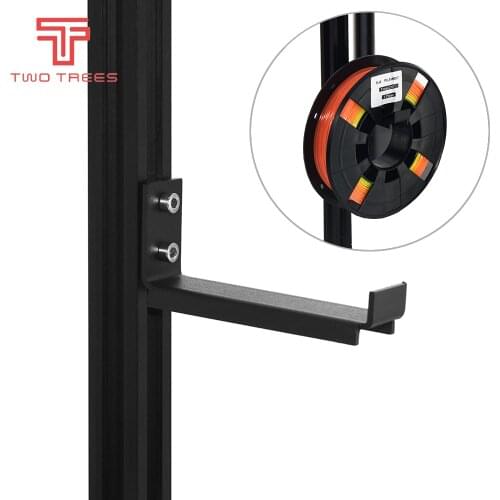 3D Printer parts fixed filament rack holder consumables support material rack L type clip Wire Frame Holder for PLA/ABS filament