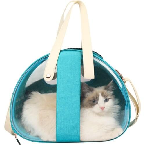 Breathable Pet Carrier Travel Transport Cat Dog Carrying Messenger Bag Puppy Foldable Dog Carrier Bags Handbags Pet Products