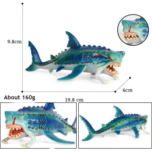 Delicate Ocean Model Life Marine Animals Mon-ster Fish Action Figure Model Educational Learning Gift Toy For Kid Gift