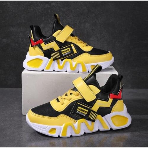 Pikachu Kids Shoes 2020 Boys Girls Causal Leather Sneakers Children Breathable Running Shoes Toddler Sports Shoes