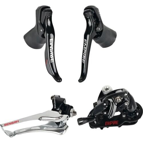 Sensah Road Bicycle Shifts /brake 1X11/2X11 Speed Derailleur Hanger Thumb Shifter Bar End Friction Disc Speed Switch Lever Bike