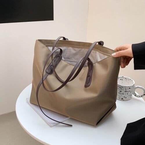 Beibao summer Commuter Bag 2021 new fashion Oxford spinning net red shoulder bag large capacity Tote Bag