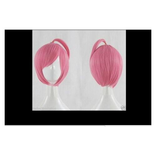 Sush##@@8825662603++Shugo Short Pretty Pink Cosplay Wig Z2442 Free Shipping