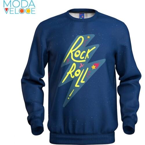 3d Print Rock'n'Roll Guitar, Concert Show Rock male hoodie Cartoon Long Sleeve Hoodies Girls Tops Thin Hoodie