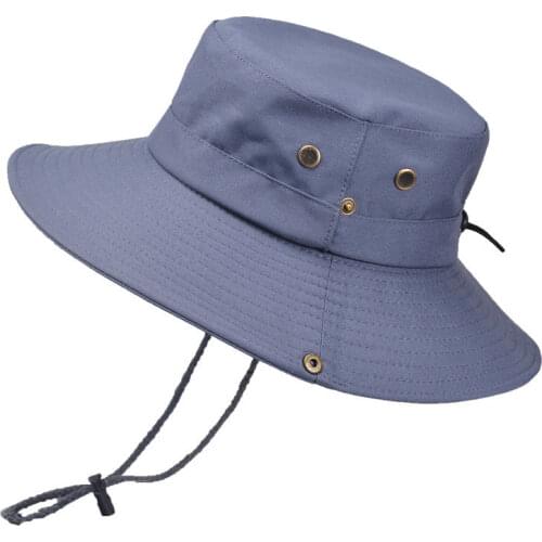 UPF50+ Sun Hat For Women Men Summer Boonie Hat Outdoor Wide Brim Hiking Fishing Hats UV Protection Bucket Beach Cap