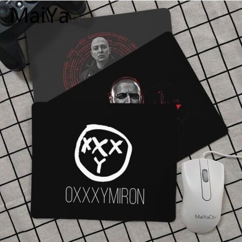 Maiya High Quality Russian rapper Oxxxymiron MousePads Computer Laptop Anime Mouse Mat Top Selling Wholesale Gaming Pad mouse